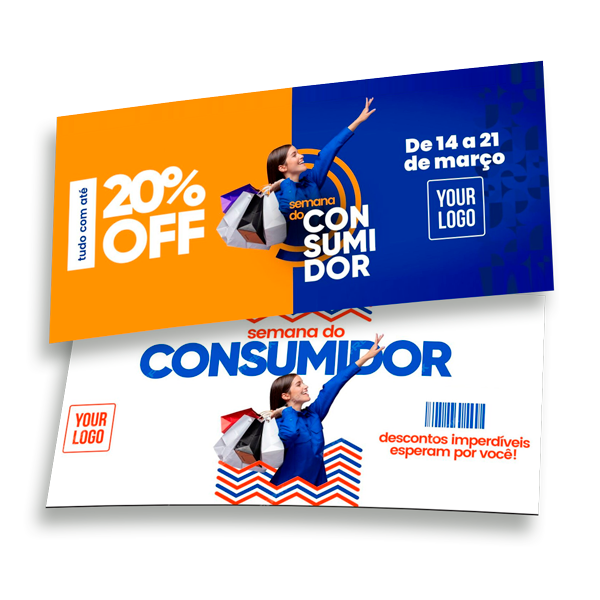 Folder com Dobra 21x10cm
