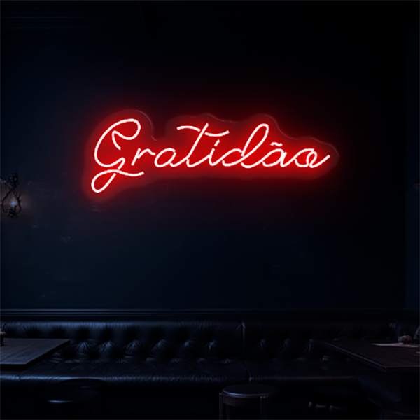 Led Neon Gratidão