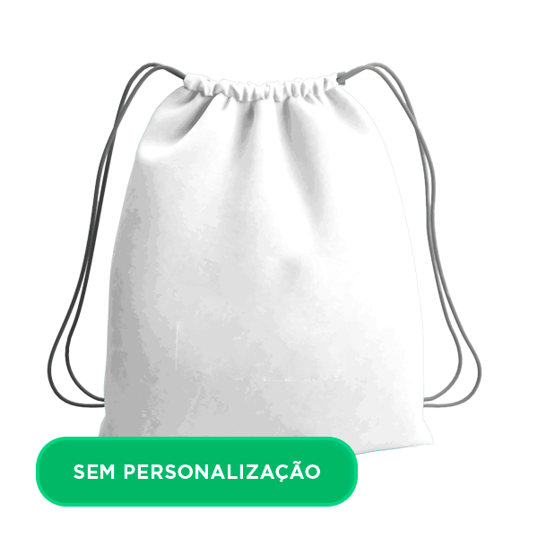 Sacola Mochila para Sublimação