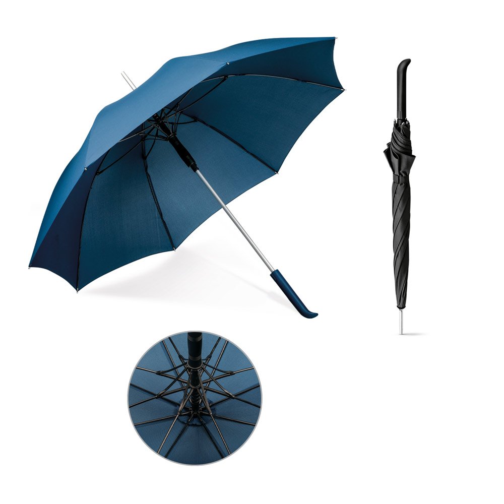 Guarda-chuva em poliéster pongee 190T com abertura automática -