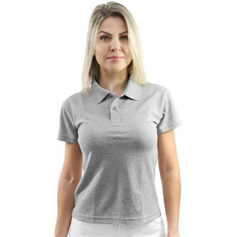Camiseta Polo Baby Look - Mundial Bordados