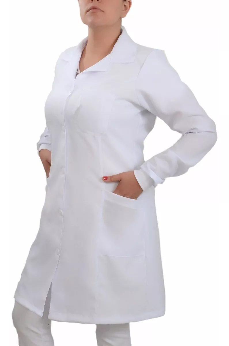 Jaleco Branco Feminino - Mundial Bordados