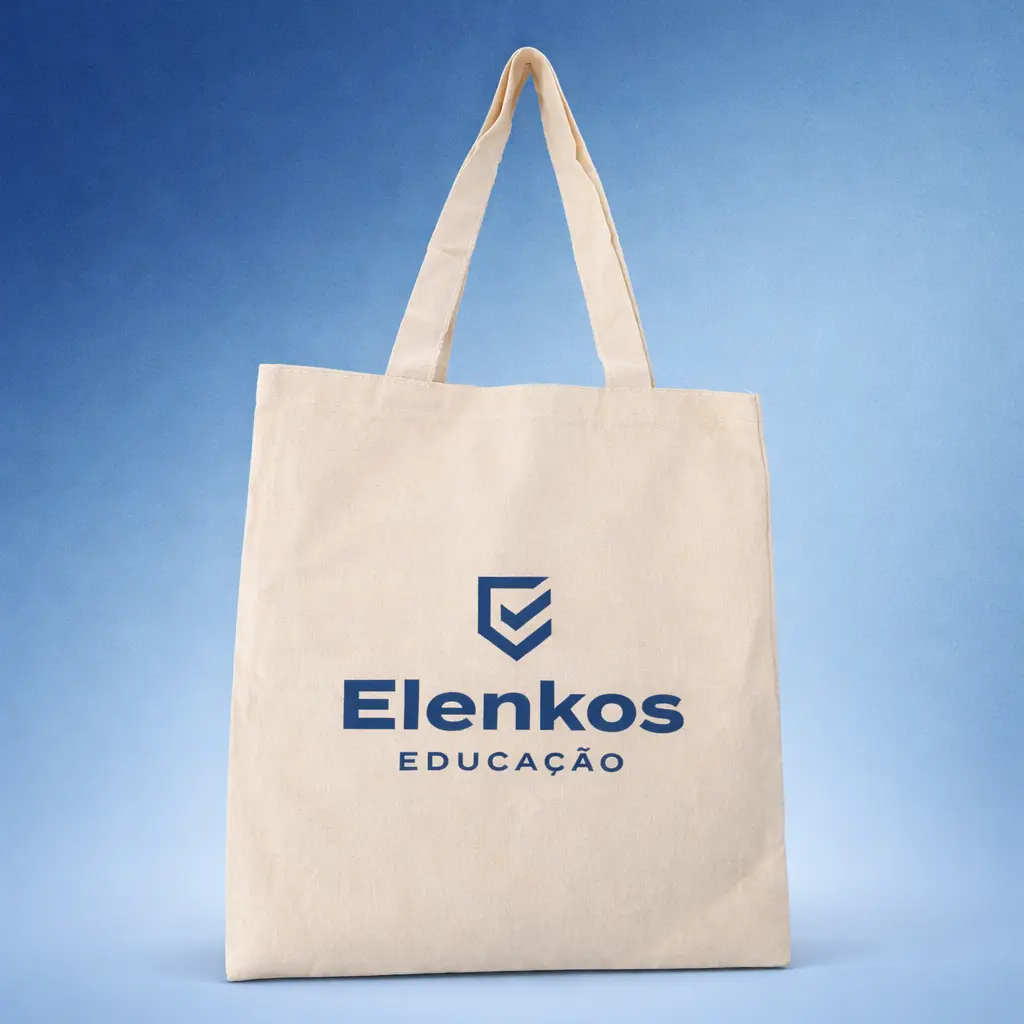 Sacola em Algodão Personalizada com sua logo - Brindes Personalizados em Natal RN para Empresas e Eventos