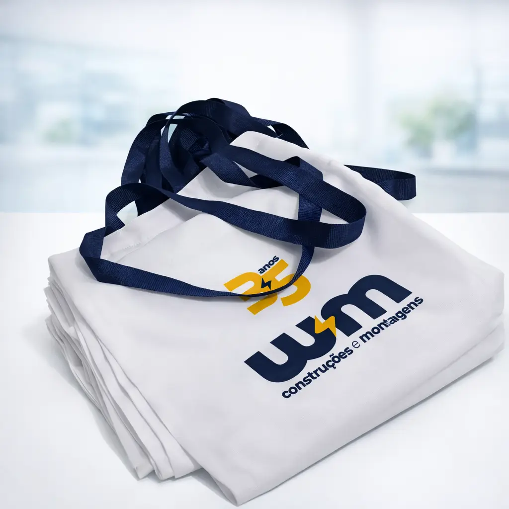 Sacola em oxford personalizada com sua logo - Brindes Personalizados em Natal RN para Empresas e Eventos