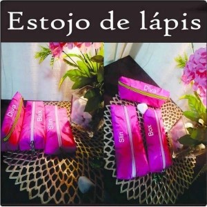 Estojo escolar ou bolsinha de lapis