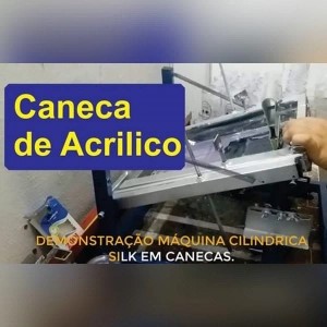 Impressão Serigrafia Cilindrica