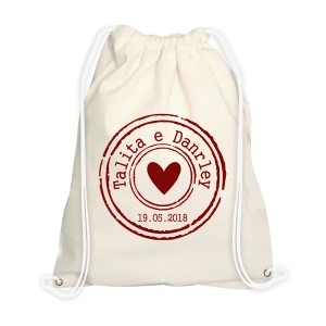 Mochila Algodão Crú