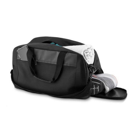 Bolsa Esportiva Poliéster Preta personalizada