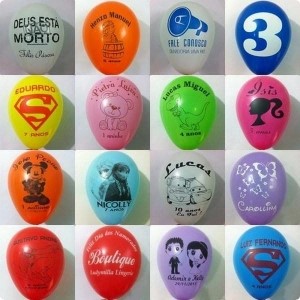 Balão personalizado, balão latex personalizado