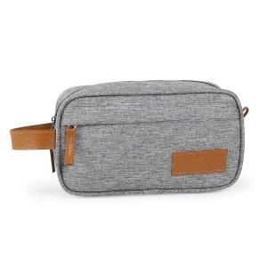 Necessaire Poliester Cinza