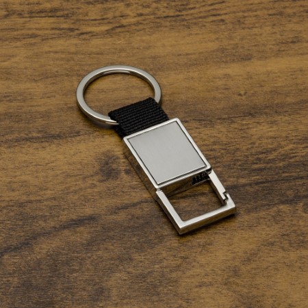 Chaveiro metal mosquetão personalizado