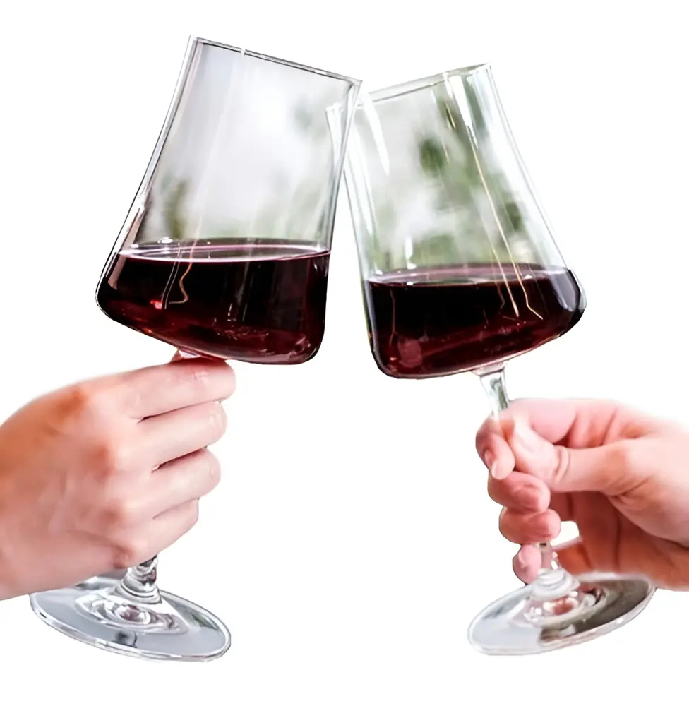 Taças Cristal Vinho 460ml Linha Xtra Titânio Personalizada
