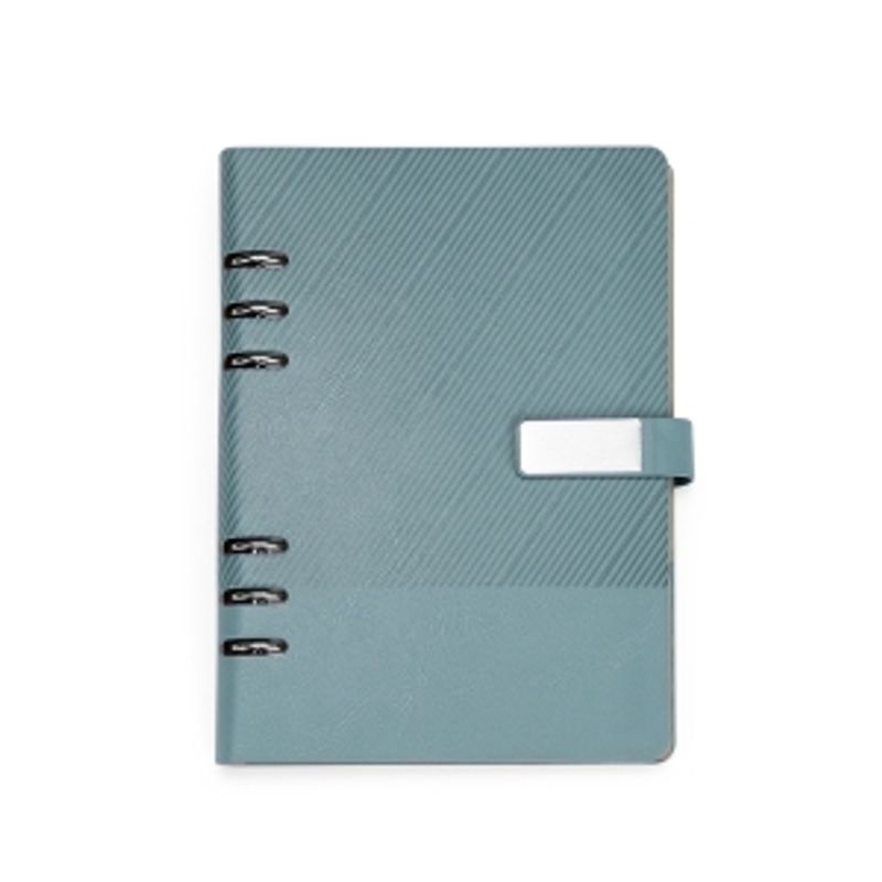 Caderno Fichário A5 Couro Sintético
