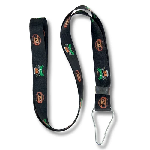 Cordão com fecho de ferro e argola pera