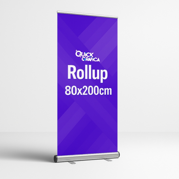 Banner Roll Up com Estrutura