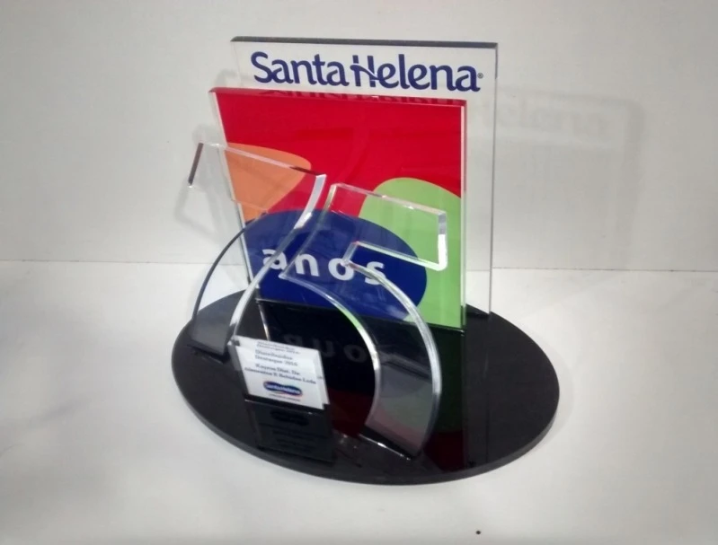 Medalhas em acrílico