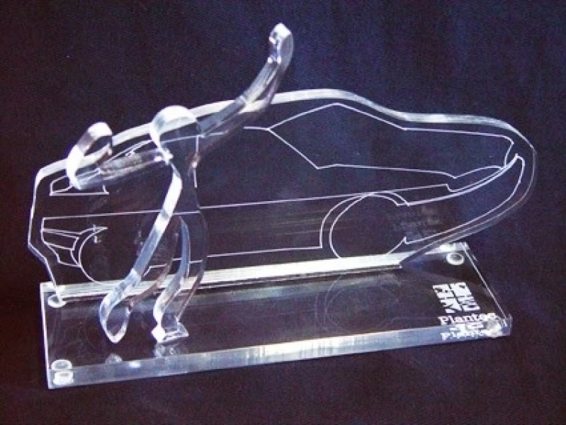 Troféu kart acrílico