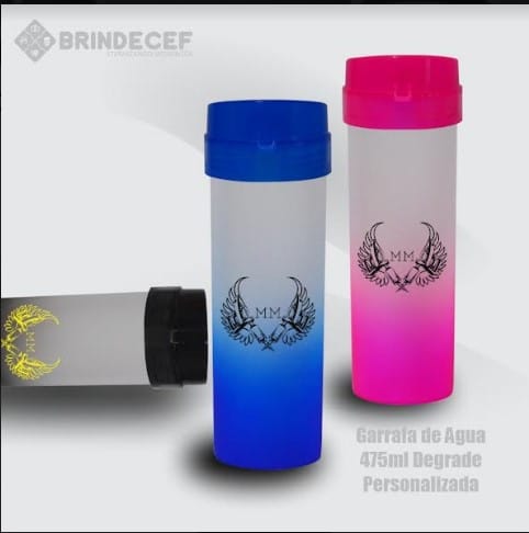 Garrafa de Agua Personalizada 475ml Garrafinha Personalizada