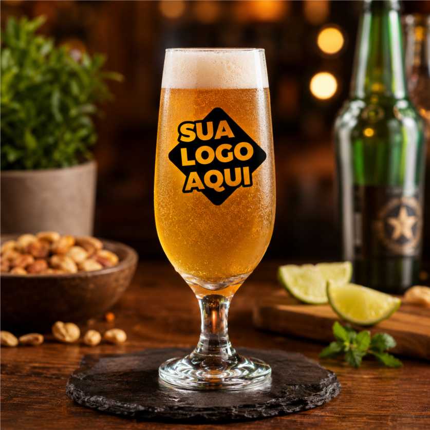 Taças de Cerveja Personalizadas Floripa 300ml