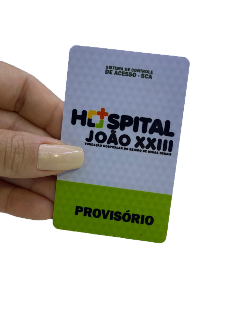 Crachá PVC personalizado