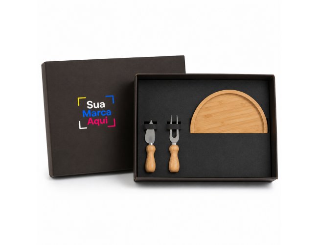Kit Para Petisco / Queijo - 3 Pçs KT-90249