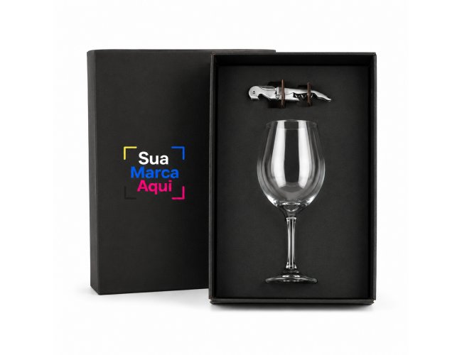 Kit Vinho Com Abridor - 2 Pçs KT-9044J