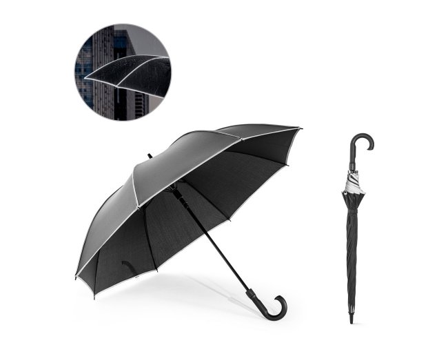 Guarda-chuva de 27" em poliéster (12x9cm)