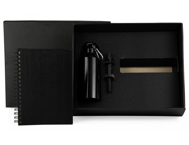 Kit Com Squeeze, Caneta E Caderno - 3 Pçs KT-9041s