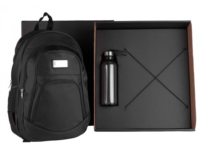 Kit Mochila Com Squeeze - 2 Pçs KT-9043S