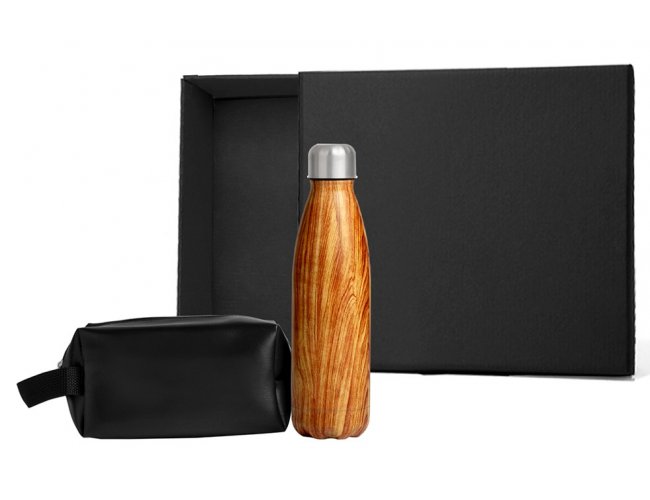 Kit Necessaire E Garrafa - 2 Pçs KT-9057F