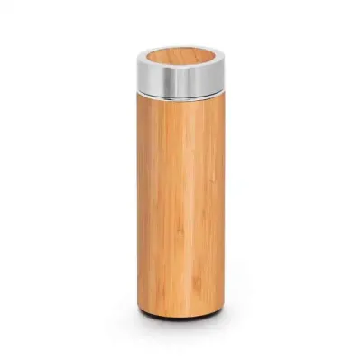 Garrafa Termica de Bambu