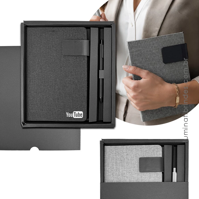 Kit Executivo Notebook Idea RPET