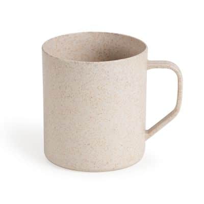 Caneca de Fibra de Arroz de 400ml | Brinde Eco G140