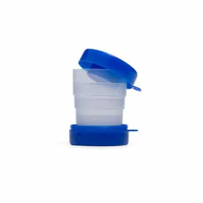 Copo Retrátil com Tampa 200ml de plástico CP117
