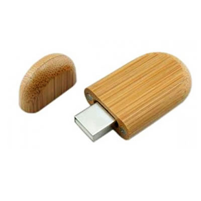 Pen Drive Ecológico Personalizado ECO 5 em Bambú 4Gb, 8Gb, 16Gb e 32Gb
