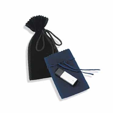 Embalagem para Pen Drive de Veludo | Memory Brindes