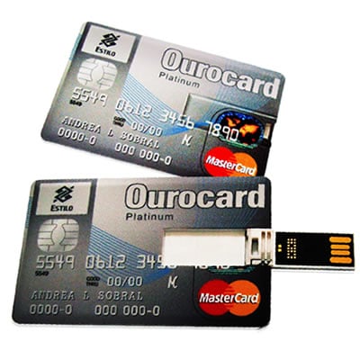 Pen Card Personalizado | Pen drive Cartão de Visitas