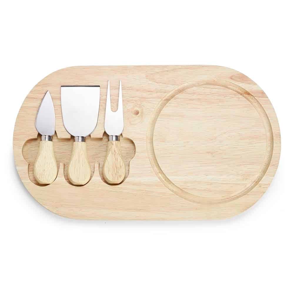 Kit para Queijo Personalizado 4 Peças TQ31 | Memory Brindes