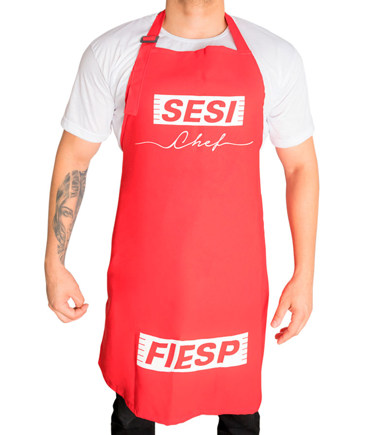 Destaque-se com Avental Silk Screen AV 607