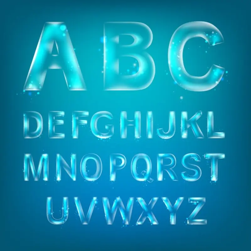 Letra caixa em acrílico com led