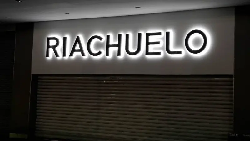 Letra caixa com led