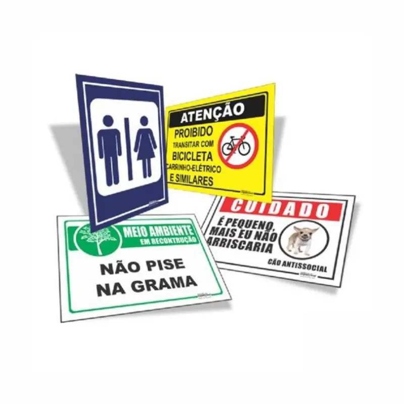 Placa de ps adesivada