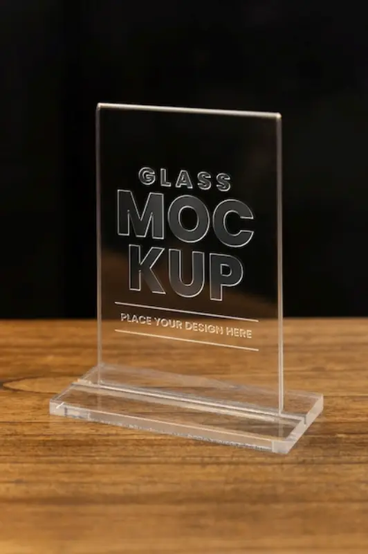 Troféu em acrílico personalizado