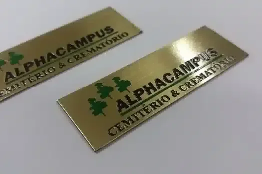 Placas de Identificação no Alphaville